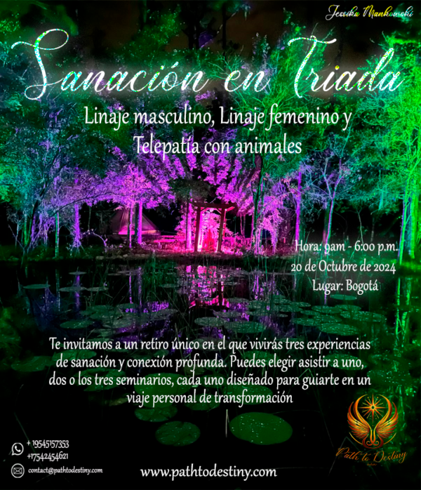 Sanación en Triada 20 de Octubre
